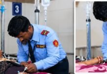 CG News: रायपुर जिला अस्पताल में इलाज या बड़ी लापरवाही? गर्भवती महिला को ड्रिप लगाते दिखा गार्ड