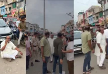 MP News: सागर में BJP नेता का सड़क पर हाईवोल्टेज ड्रामा, पुलिस से बहस के बाद बीच सड़क बैठे; लगा लंबा जाम