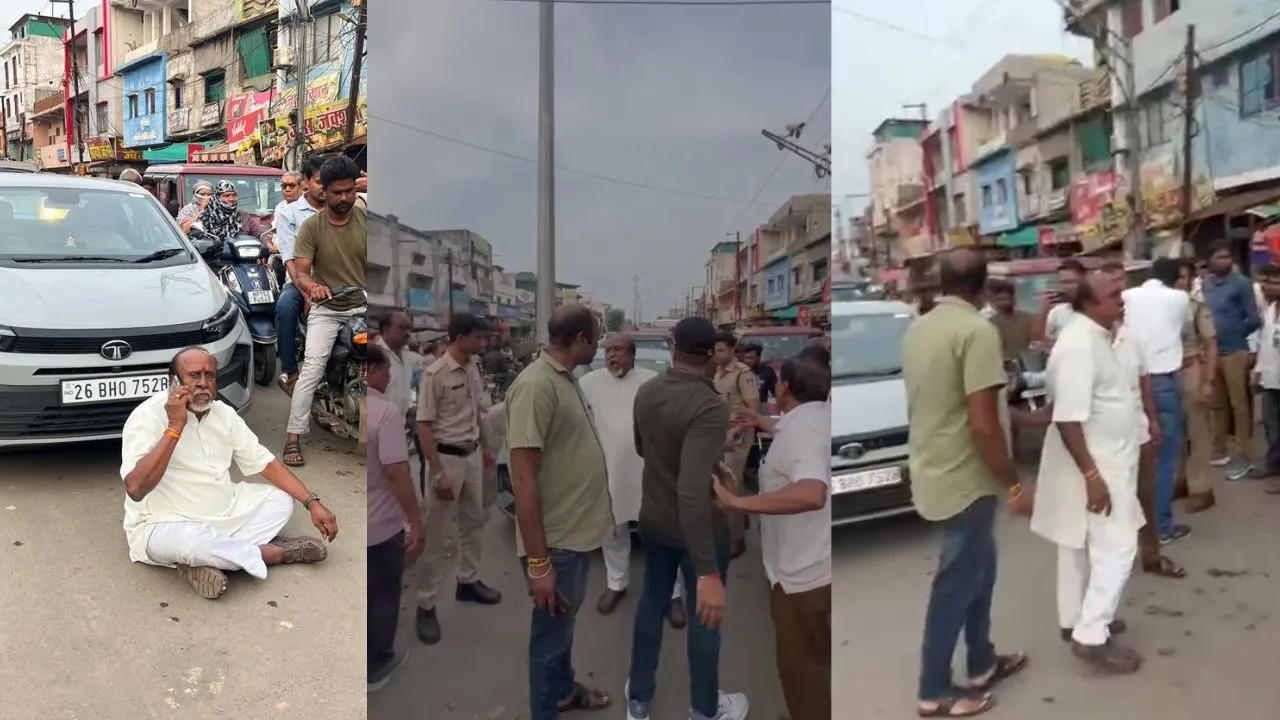 MP News: सागर में BJP नेता का सड़क पर हाईवोल्टेज ड्रामा, पुलिस से बहस के बाद बीच सड़क बैठे; लगा लंबा जाम