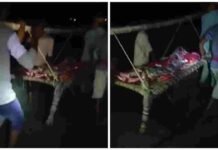 MP News: न सड़क, न रास्ता… सिंगरौली में शव को खाट पर रखकर रात में पैदल चले ग्रामीण