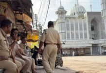 Ujjain Shahi Masjid: शाही मस्जिद की मीनार हटाने का काम शुरू, 250 से ज्यादा दुकानें-घर बंद