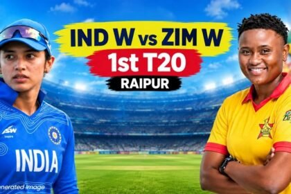 IND W vs ZIM W 1st T20