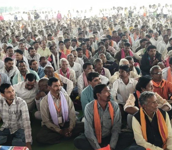 CG News : किसानों का शक्ति प्रदर्शन! 10 मांगों के साथ नया रायपुर में जुटे किसान, महानदी भवन घेरने का ऐलान