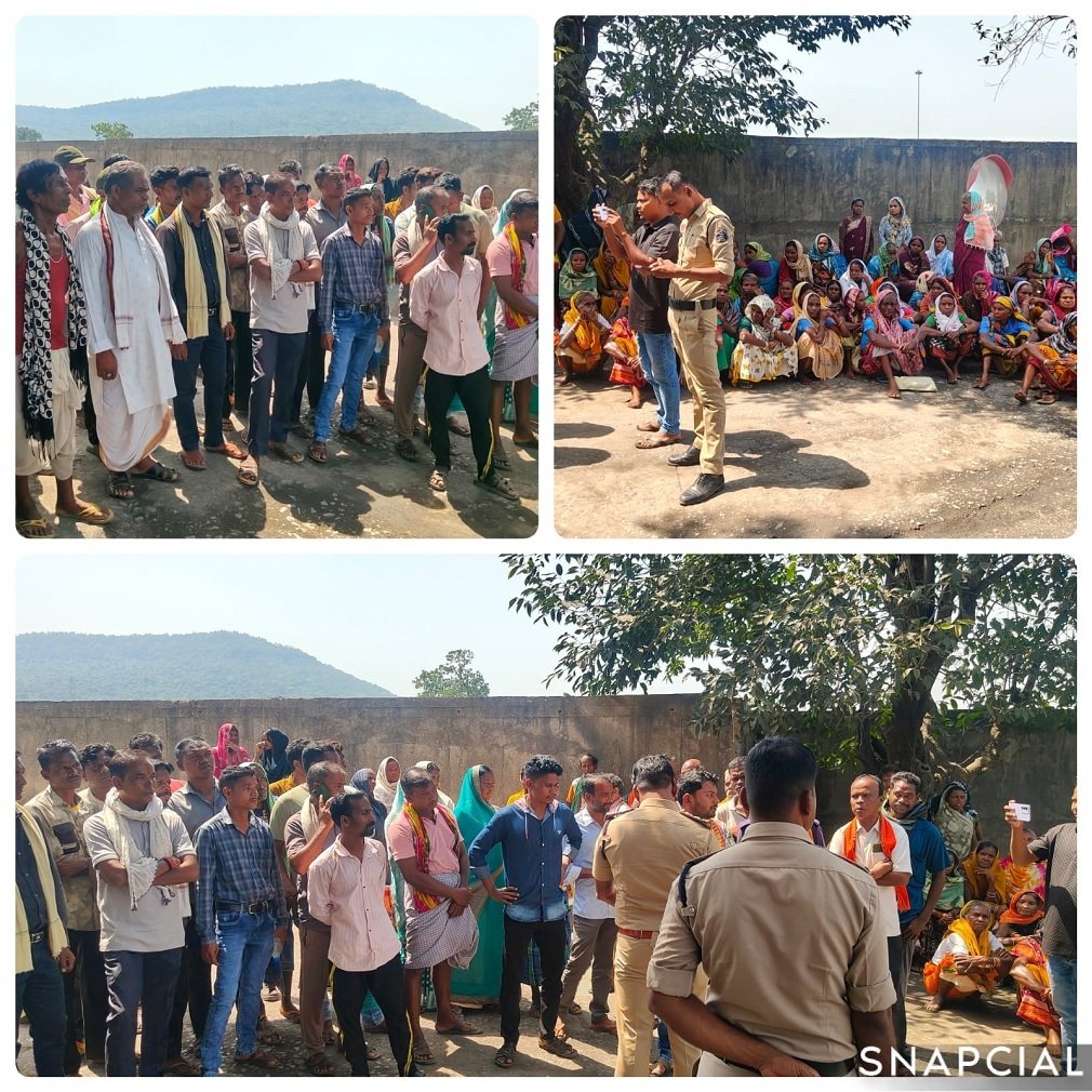Raigarh News : NTPC तलाईपाली के गेट पर प्रभावितों का धरना, दस मांगों पर अड़े ग्रामीण, मीडिया कवरेज को लेकर भी उठे सवाल