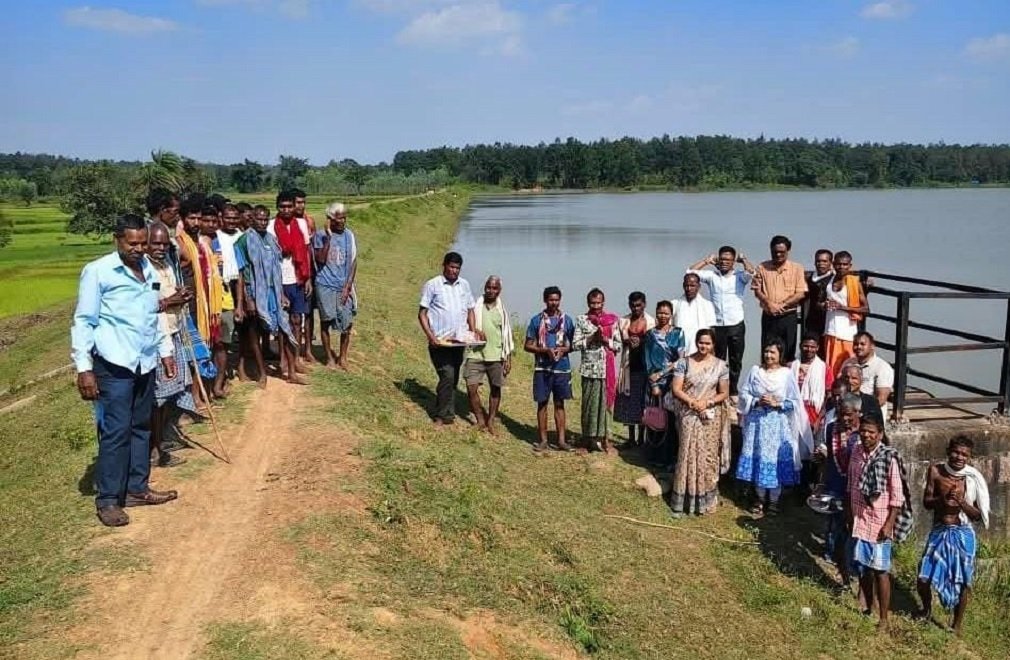 Pharasgaon News: सेवा संकल्प अभियान के तहत कोसागांव जलाशय का तकनीकी निरीक्षण, जल संरक्षण पर दिया जोर