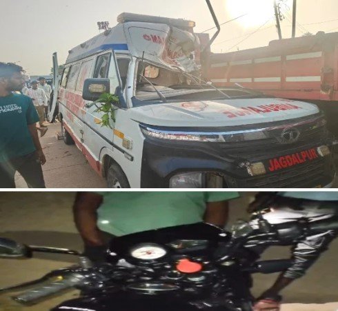 Chhattisgarh Accident: एक तरफ शव, दूसरी तरफ मौत… एंबुलेंस ट्रैक्टर से भिड़ी, नर्स ने तोड़ा दम
