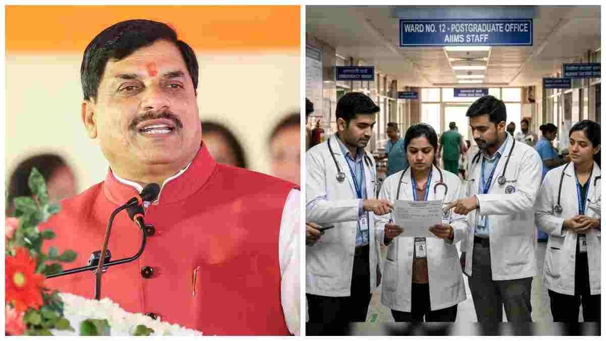 MP News: मध्य प्रदेश में रेजिडेंट डॉक्टरों का बढ़ा स्टाइपेंड, सीनियर डॉक्टरों को अब हर महीने मिलेंगे ₹94,853