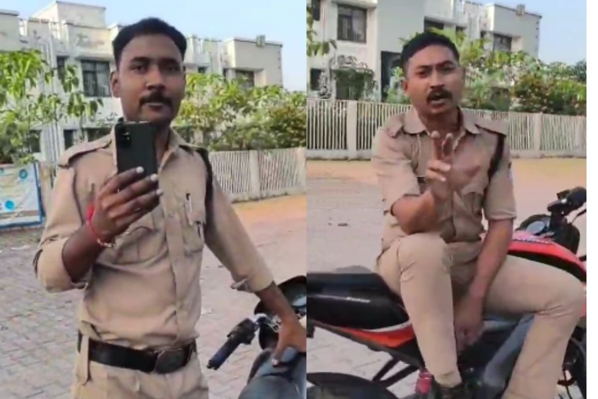 Tikamgarh Police Line Video: पुलिस लाइन में खड़ी युवती की बाइक से हवा निकालने का आरोप, दो पुलिसकर्मियों का वीडियो वायरल