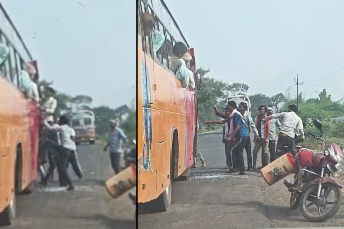 Sehore Budhni Bus Attack: रेहटी में इंदिरा बस सर्विस पर 20-25 बदमाशों का खौफनाक हमला, बीच सड़क पर आधा घंटा तक चला तांडव