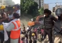 Police Action in Indore: प्रशासनिक कार्रवाई के दौरान अफरा-तफरी, पथराव करने वाले उपद्रवियों को पुलिस ने प्लास्टिक पाइप से खदेड़ा; दो गिरफ्तार