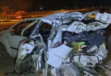 Prayagraj Bound Family Mishap: मायके से ससुराल जा रहे परिवार की कार हादसे का शिकार, 11 लोग थे सवार, घायलों का प्रयागराज में इलाज जारी