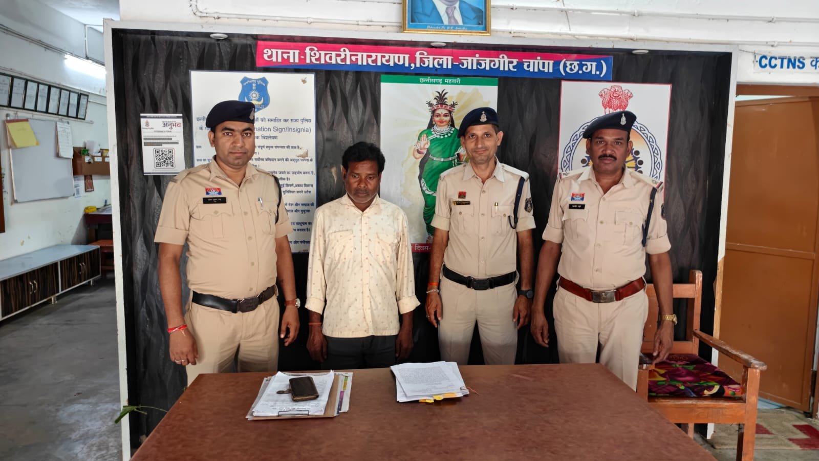 Shivrinarayan Police Station News: सूने मकान में बहला-फुसलाकर दुष्कर्म करने वाला अधेड़ गिरफ्तार, बीएनएस और पॉक्सो एक्ट के तहत कार्रवाई