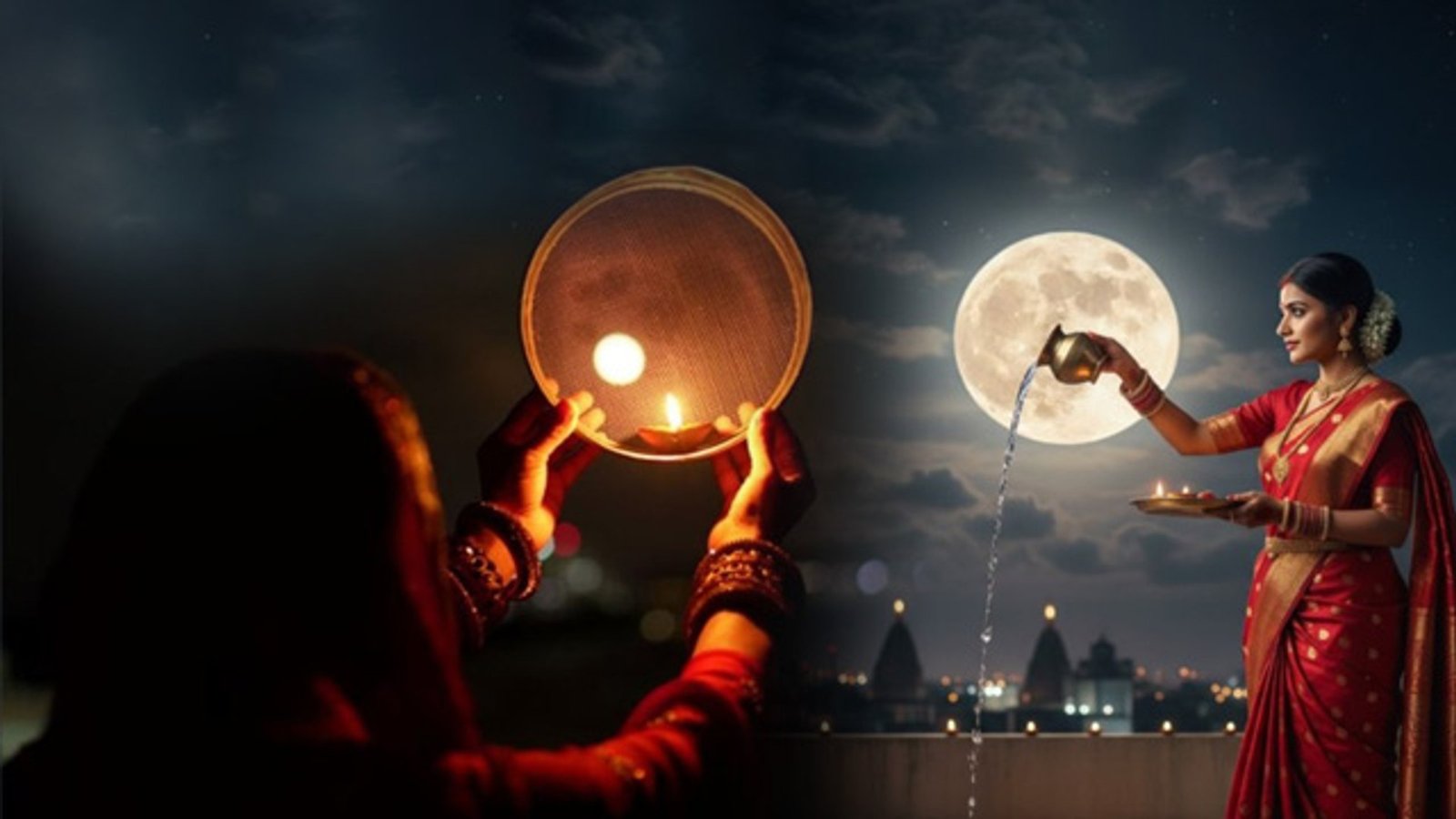 Karwa Chauth 2026: करवा में ये चीजें डालना न भूलें! चंद्रमा को अर्घ्य देने से पहले जान लें पूजा की जरूरी सामग्री